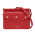 Mini Title Crossbody, &pound;295, Handbags, Red, Leather, Front view